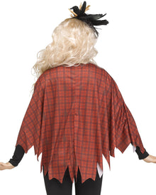 Böse Vogelscheuche Poncho One Size
