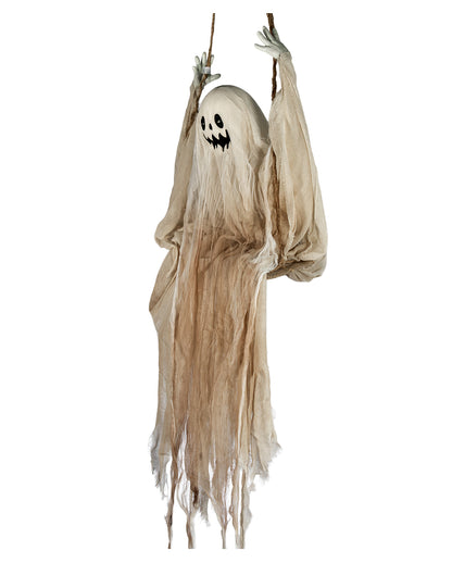 Scary Fetzengeist auf Schaukel Halloween Animatronic 120cm