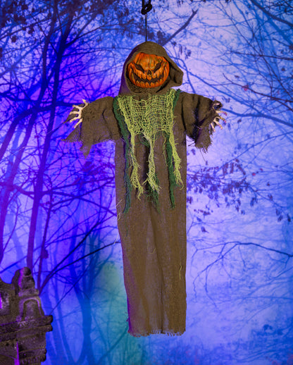 Creepy Pumpkin Man Hängefigur 60cm