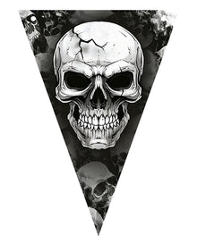 Scary Skull Wimpel Girlande 300cm