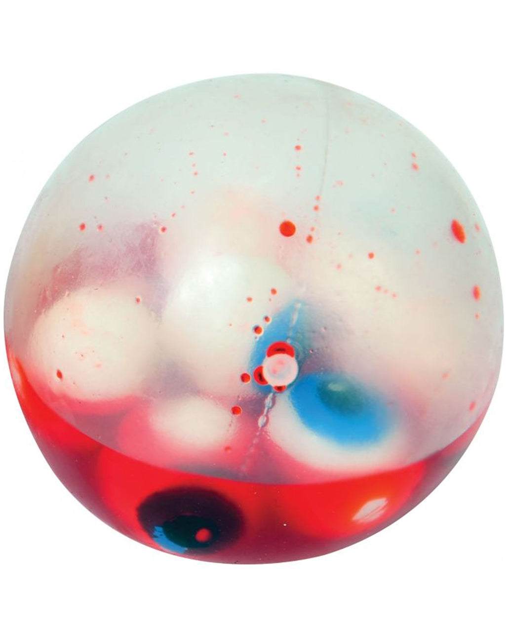 Gruseliger Squeezie Quetschball mit Blut & Augen