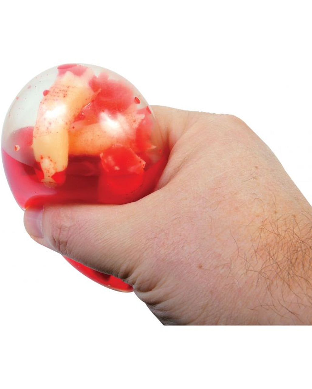 Gruseliger Squeezie Quetschball mit Blut & Fingern