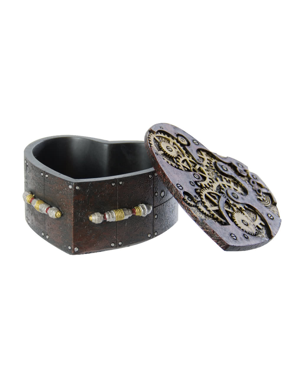 Steampunk Schmuckkästchen Herz