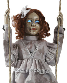 Schaukelnde Scary Doll Animatronic