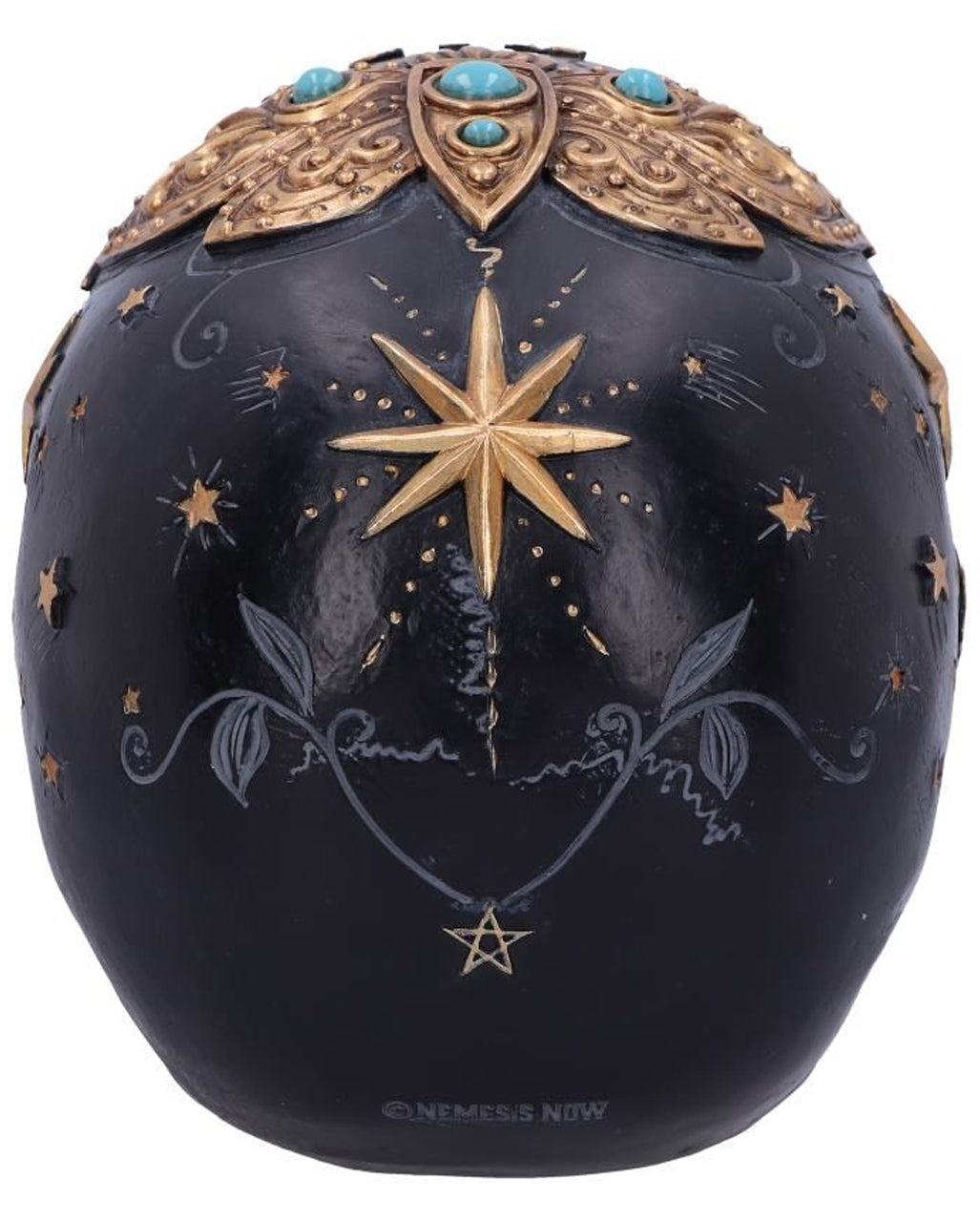 Handlese des Schicksals Gothic Schädel 18cm