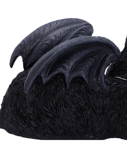 Schlafendes Vampir Kätzchen 18cm