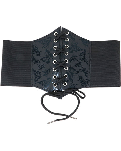 Black Butterfly Corset