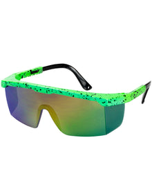 80er Jahre "Schnelle Brille" Grün