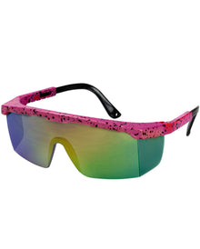 80er Jahre "Schnelle Brille" Pink