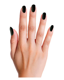 Schwarze Hexen & Gothic Fingernnägel Selbstklebend 12 St.