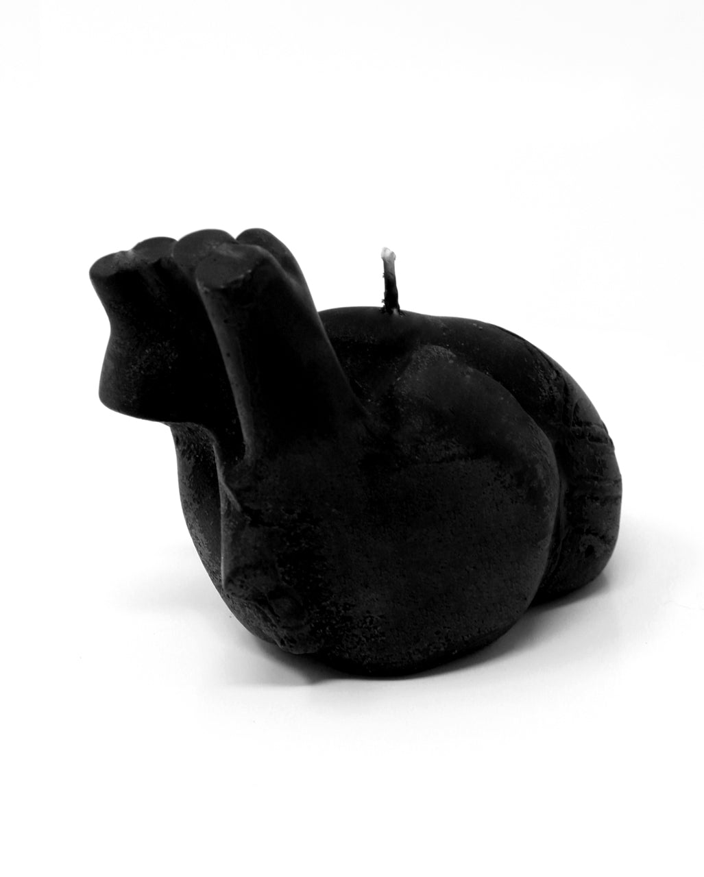 Black Anatomical Heart Candle
