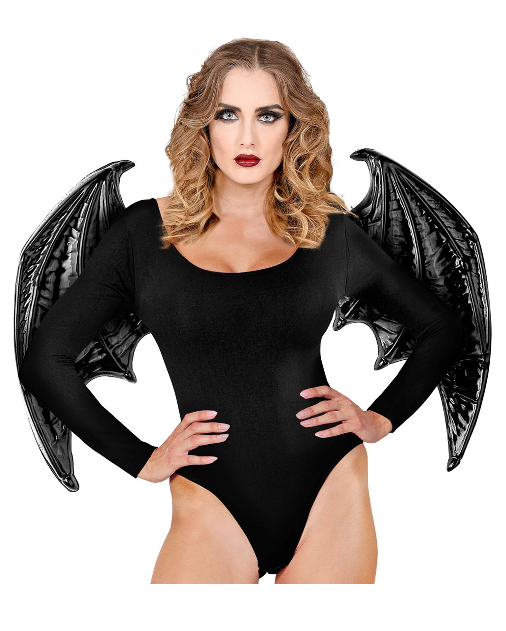 Dämonenflügel Schwarz