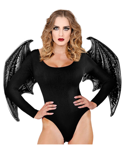 Dämonenflügel Schwarz