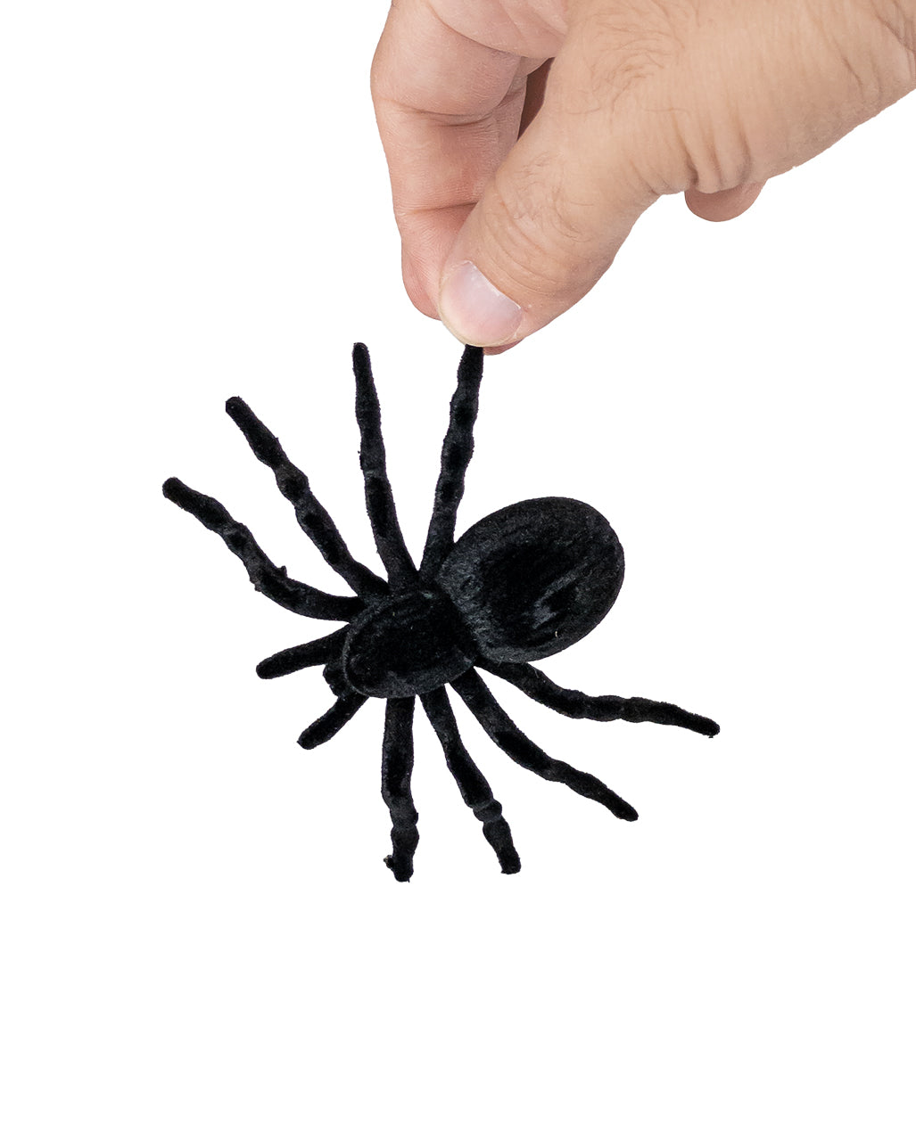 Schwarze Halloween Spinnen 4 St.