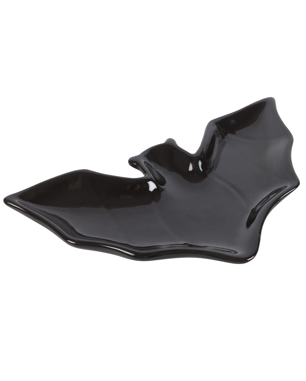 Schwarzer Fledermaus Schmuckteller 20cm