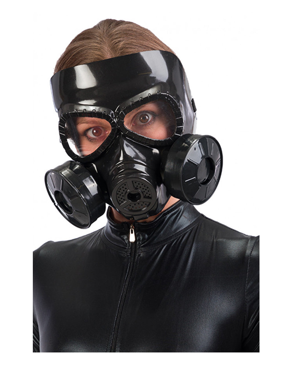 Black Plastic Gas Mask
