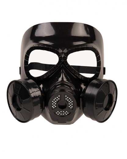 Black Plastic Gas Mask