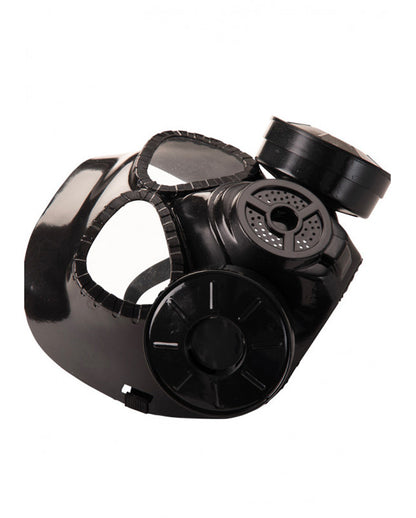 Black Plastic Gas Mask