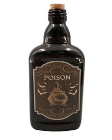Schwarze Zaubertrank & Gift Flasche 19cm