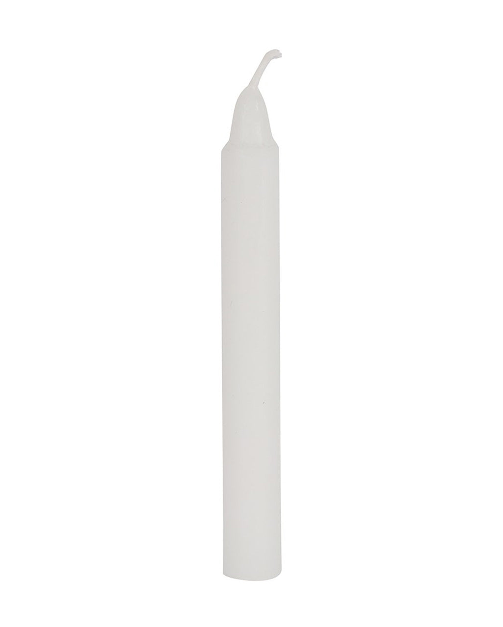 Weiße "Glücklichsein" Hexenkerzen 12 St.