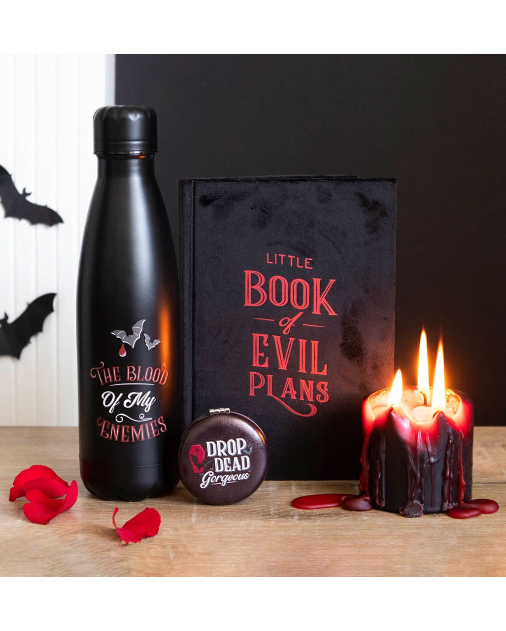 "The Blood Of My Enemies" Metal Water Bottle