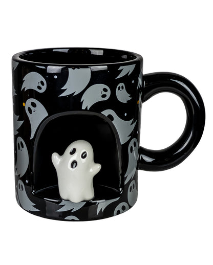 Halloween Geister Tasse mit Mini Gespenst
