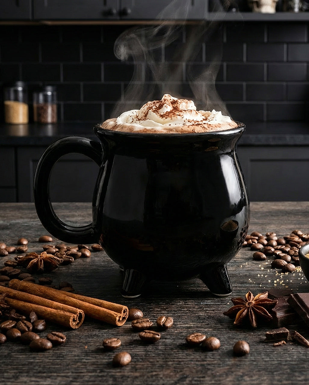 Black Cauldron Mug 400ml
