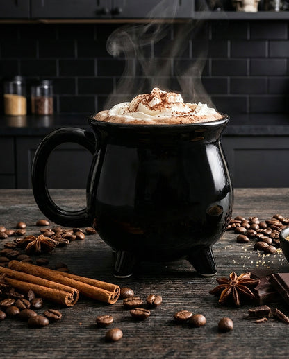 Black Cauldron Mug 400ml