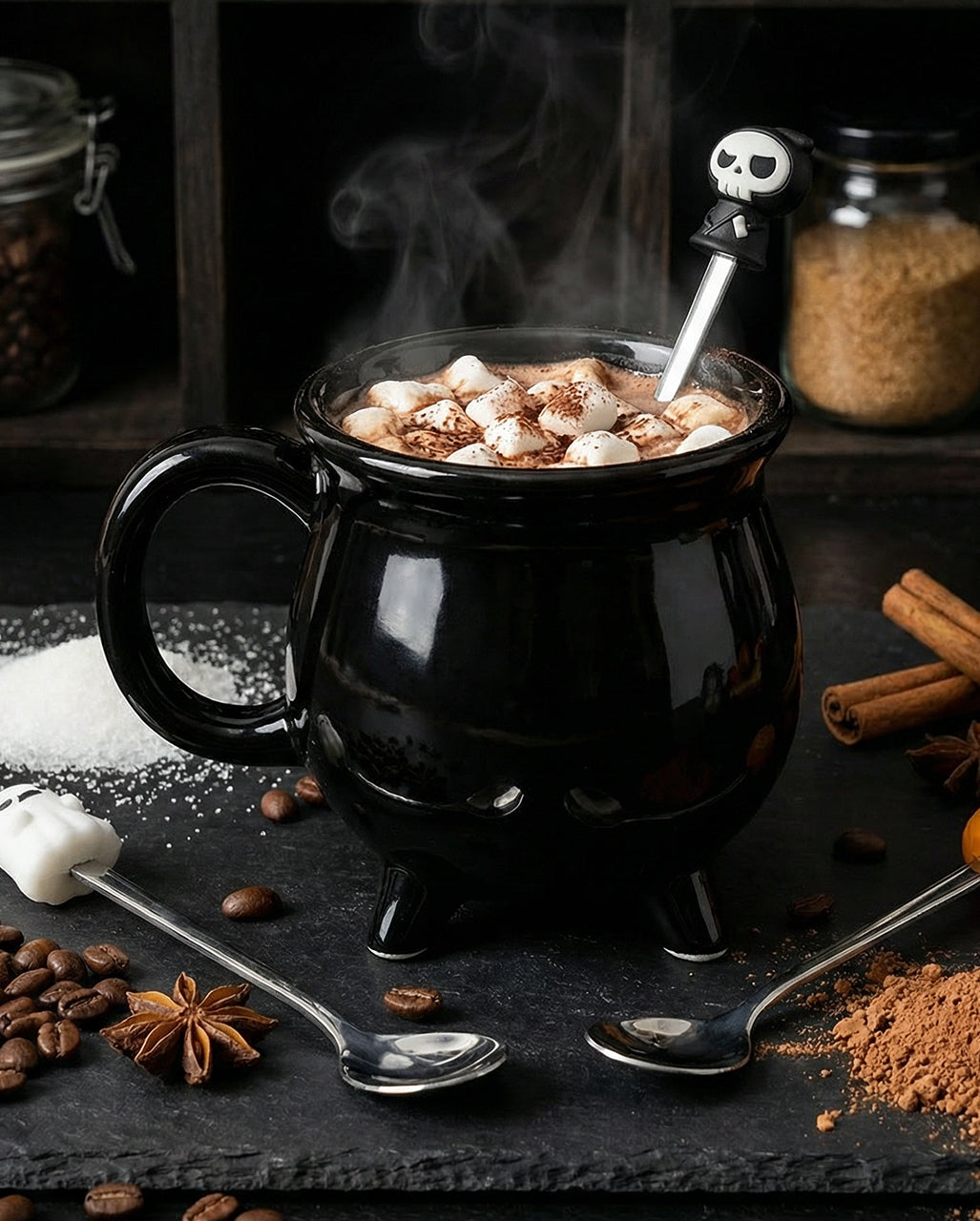 Black Cauldron Mug 400ml