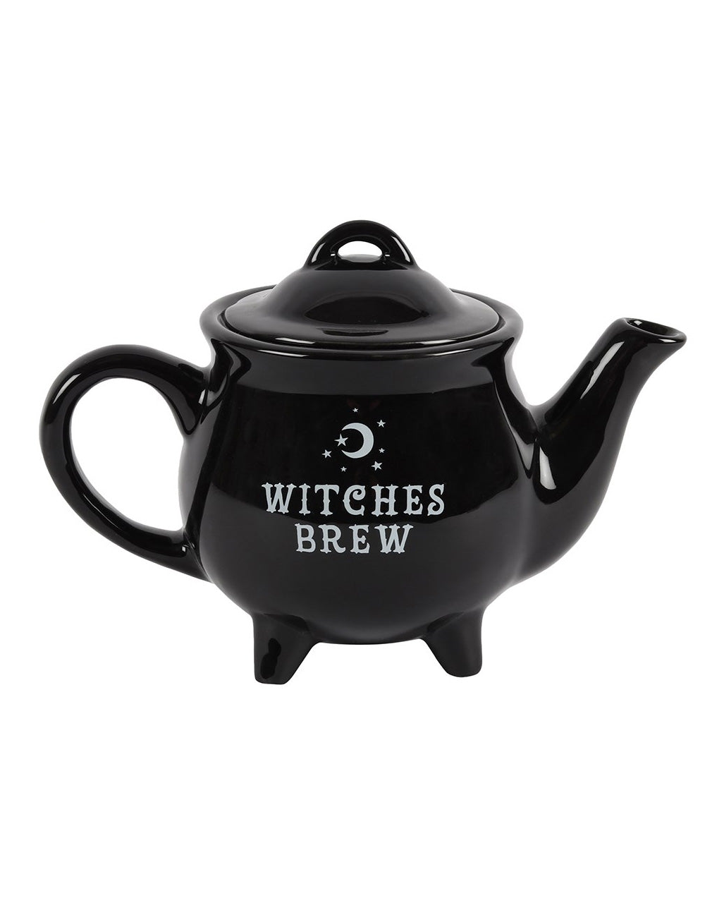 Schwarze Hexengebräu Teekanne