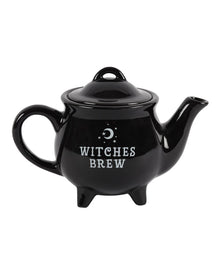 Schwarze Hexengebräu Teekanne