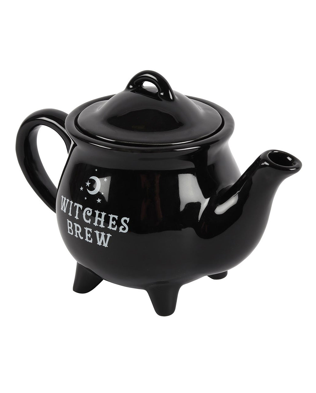 Schwarze Hexengebräu Teekanne