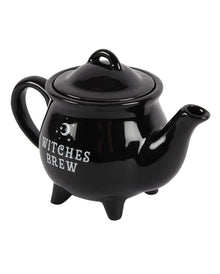 Schwarze Hexengebräu Teekanne