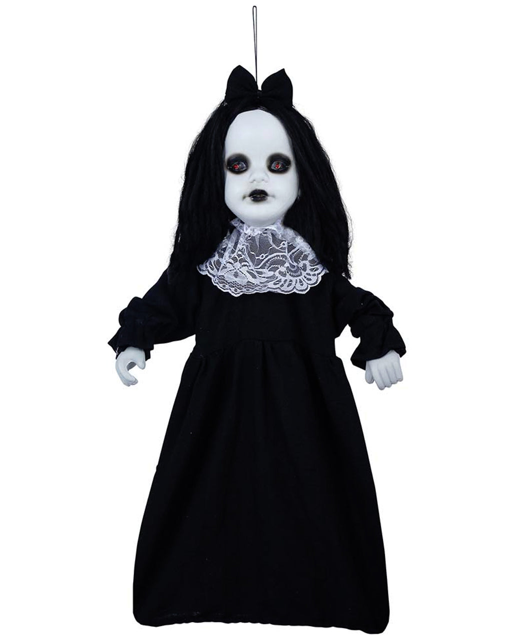 Black Horror Doll With Light 75cm