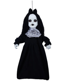 Black Horror Doll With Light 75cm