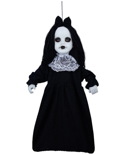 Black Horror Doll With Light 75cm