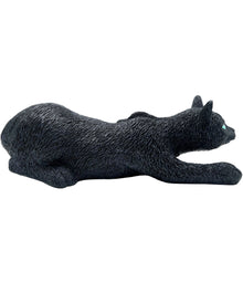 Schwarze Hexen Katze 33 cm