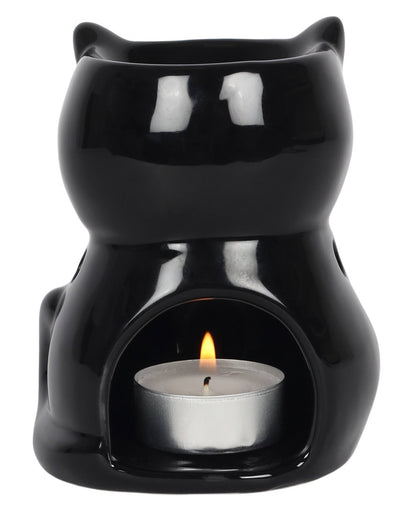 Black Cat Scented Oil Lamp