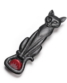 Schwarze Katze Flaschenöffner