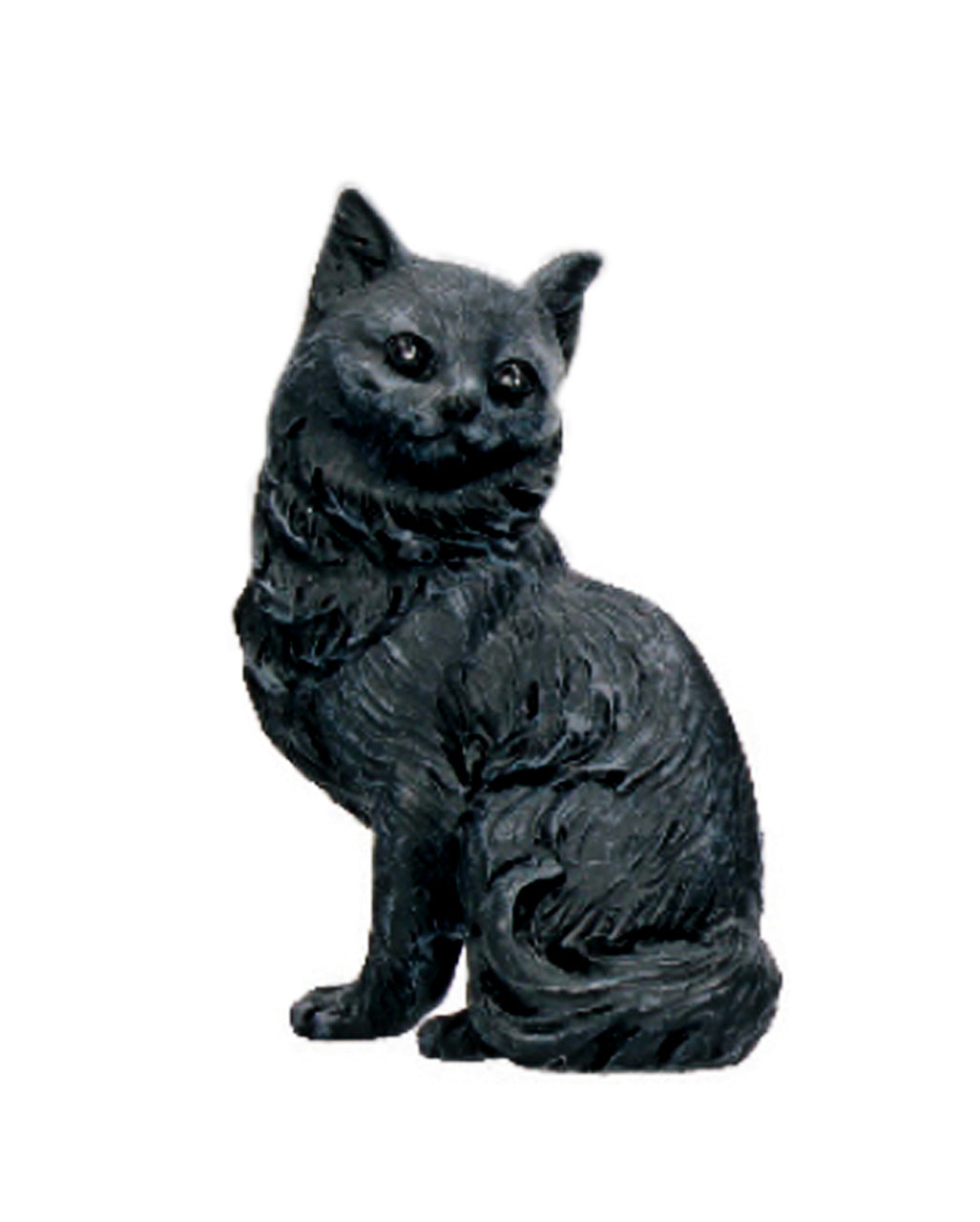 Schwarze Katze Talisman 9cm
