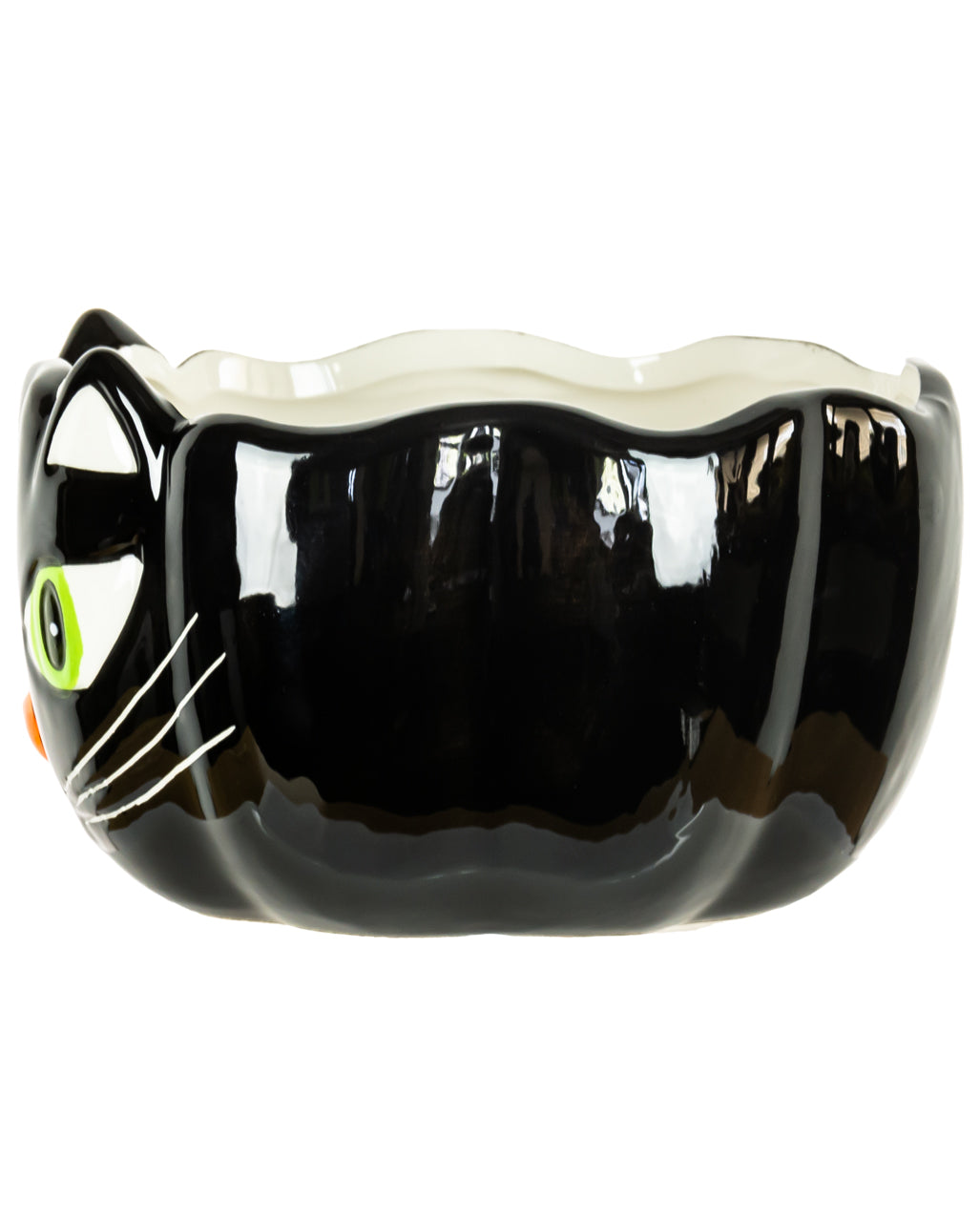 Schwarze Katze Schale 16cm