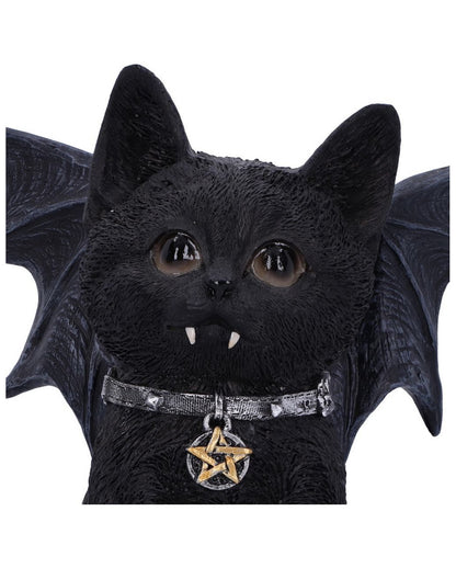 Schwarze Katzenfigur Vampuss 16cm