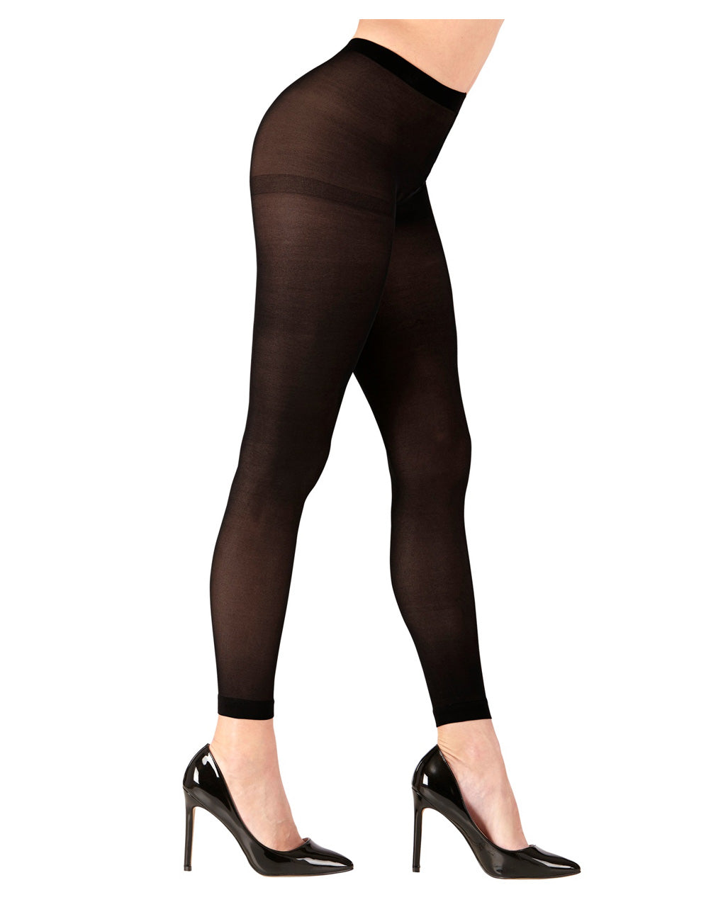 Schwarze Leggings