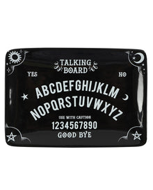 Black Ouija Board Ceramic Jewelry Bowl