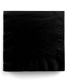 Schwarze Party Servietten 20 St.