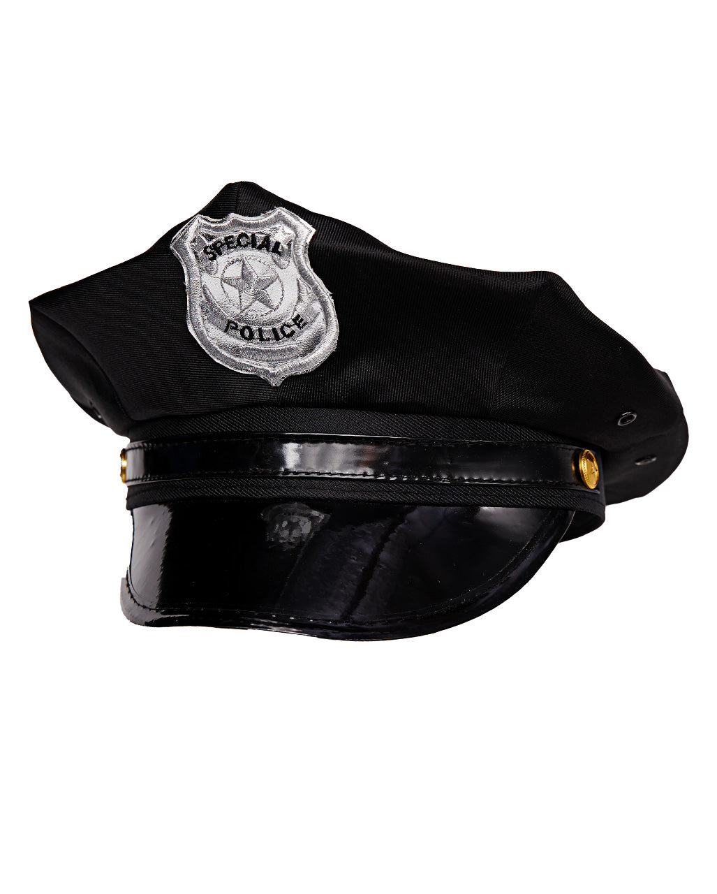 Special Police Polizeimütze schwarz