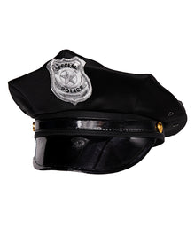 Special Police Polizeimütze schwarz