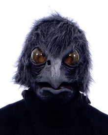 Schwarze Rabenkopf Maske