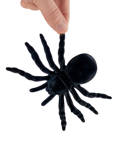 Riesige schwarze Spinne 16cm