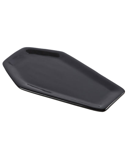 Schwarzer Sarg Schmuckteller 11cm
